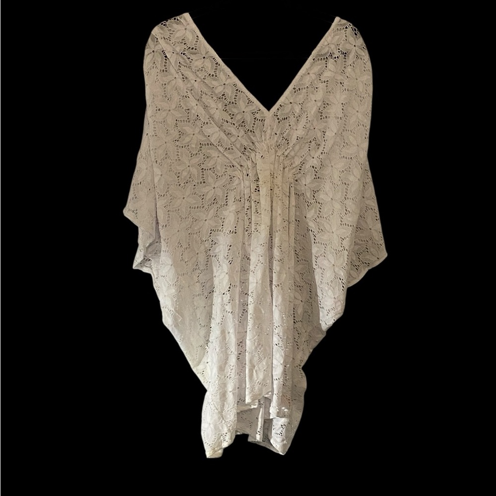 Victoria's Secret Cream Lace Tunic